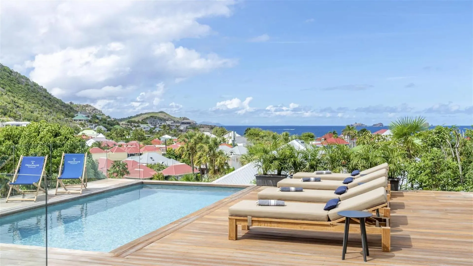 别墅 古斯塔维亚Oceanview Oasis with Heated Swimming Pool别墅