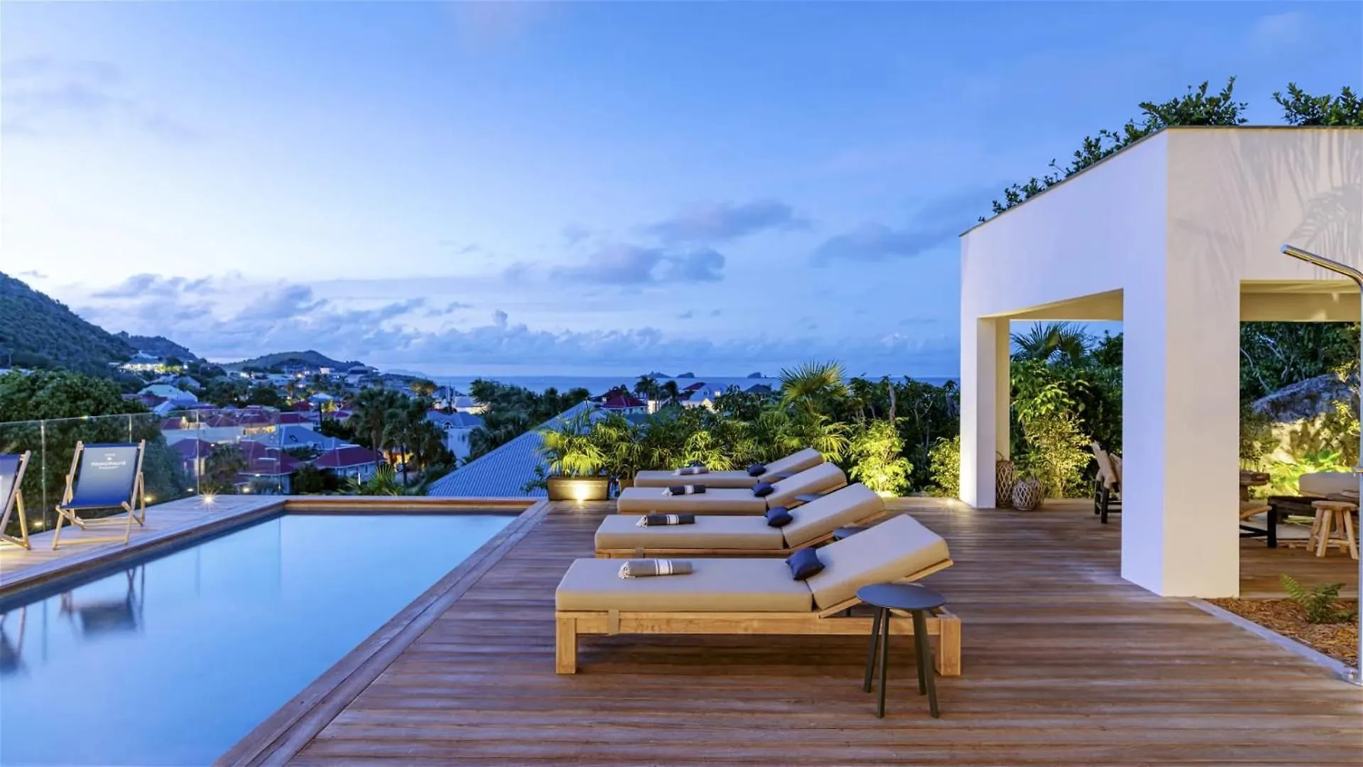 古斯塔维亚Oceanview Oasis with Heated Swimming Pool别墅 圣巴泰勒米